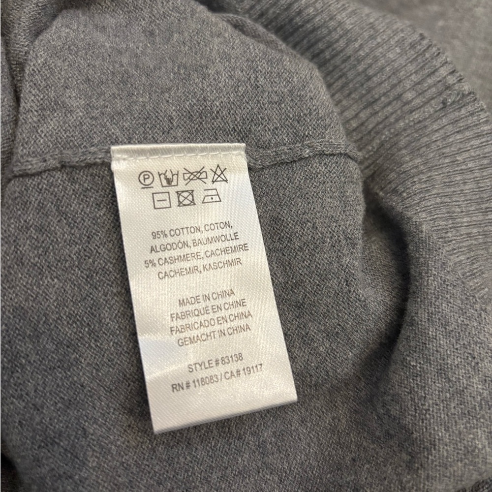 Minnie Rose Charcoal Women’s Sweater - Picture 3 of 3